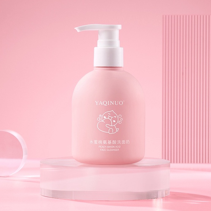 Sữa Rửa Mặt Amino Acid Đào Làm Sạch Sâu Dưỡng Ẩm Se Khít Lỗ Chân Lông