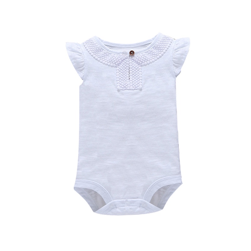 3 Món Bộ Đồ Body Không Tay Cho Bé Trai Bé Gái 0-24 Tháng,Bodysuit Liền Thân Mùa Hè Áo Liền Quần Cho Bé trẻ em Sơ Sinh