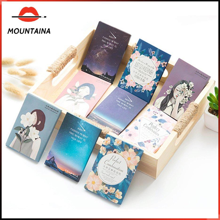 50 tờ giấy thấm dầu Hàng Nội Địa Trung ( 1 gói 50 tờ )