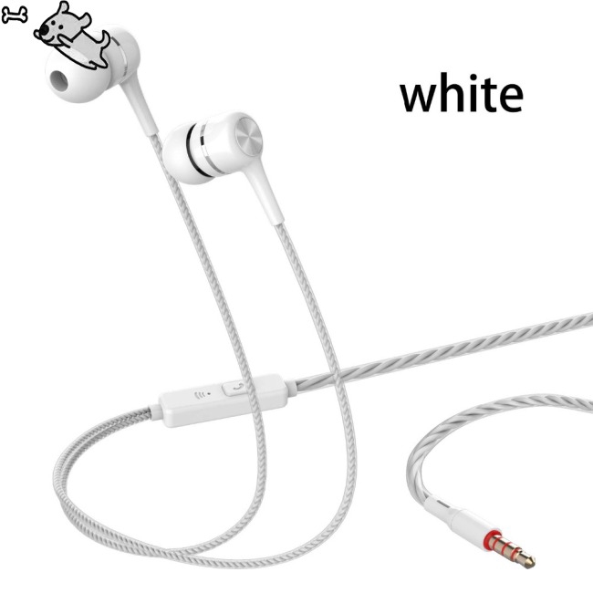 Wired Headset Earphone with Microphone Hands Free for Tablet PC Phone
