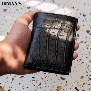 [ Da Bò Thật ] Ví Nam mini Da Bò Dáng Đứng Handmade Thời Thượng - Mã AT01