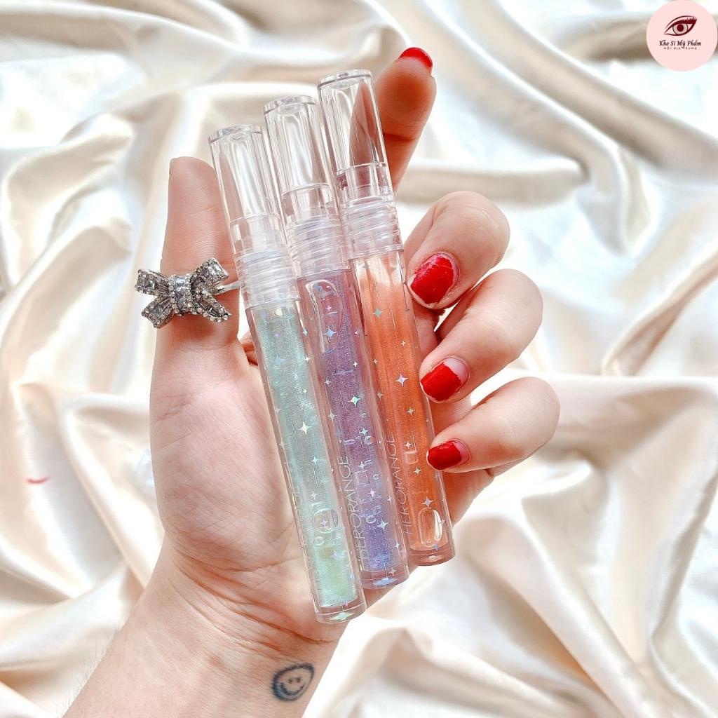 Son bóng Nội địa Trung nhũ lấp lánh giúp môi căng mọng GALA HOME