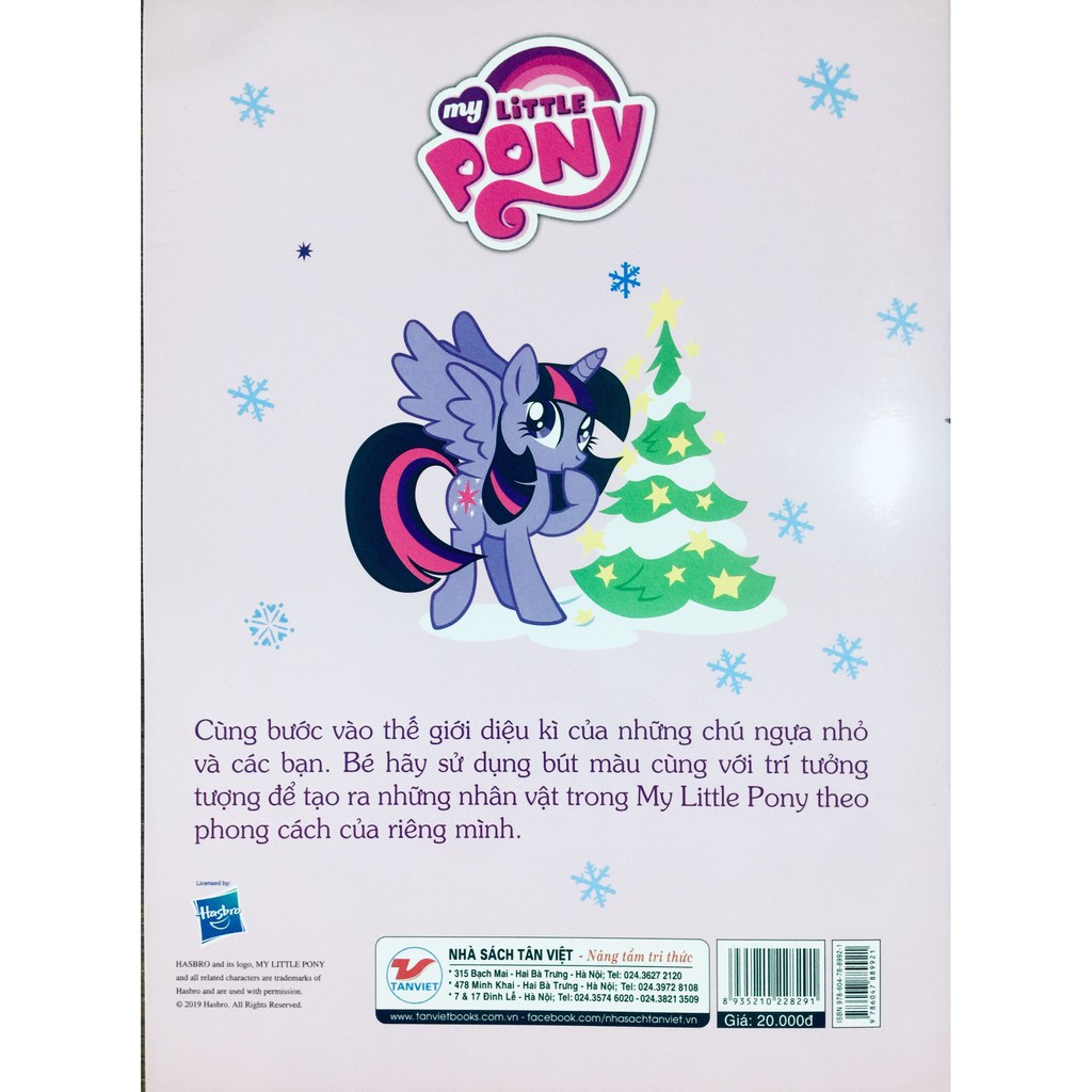 Sách - My Little Pony - Jumbo Tô Màu Và Các Trò Chơi 3