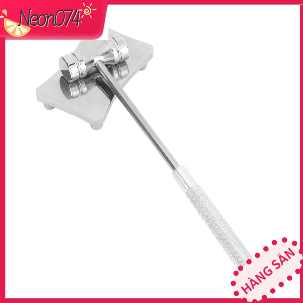 Neon074 Búa hai đầu bằng thép Dụng cụ cầm tay búa đa chức năng tự làm không trượt