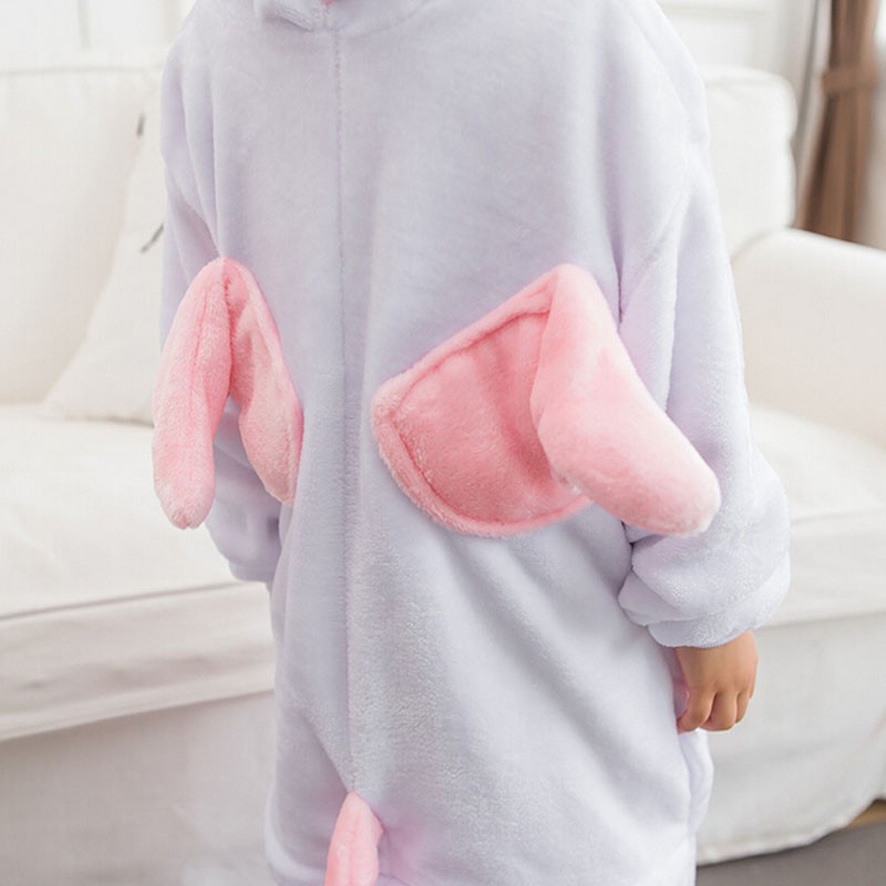 Bộ Áo Liền Quần Cosplay Kỳ Lân Màu Hồng Đáng Yêu Cho Bé Gái