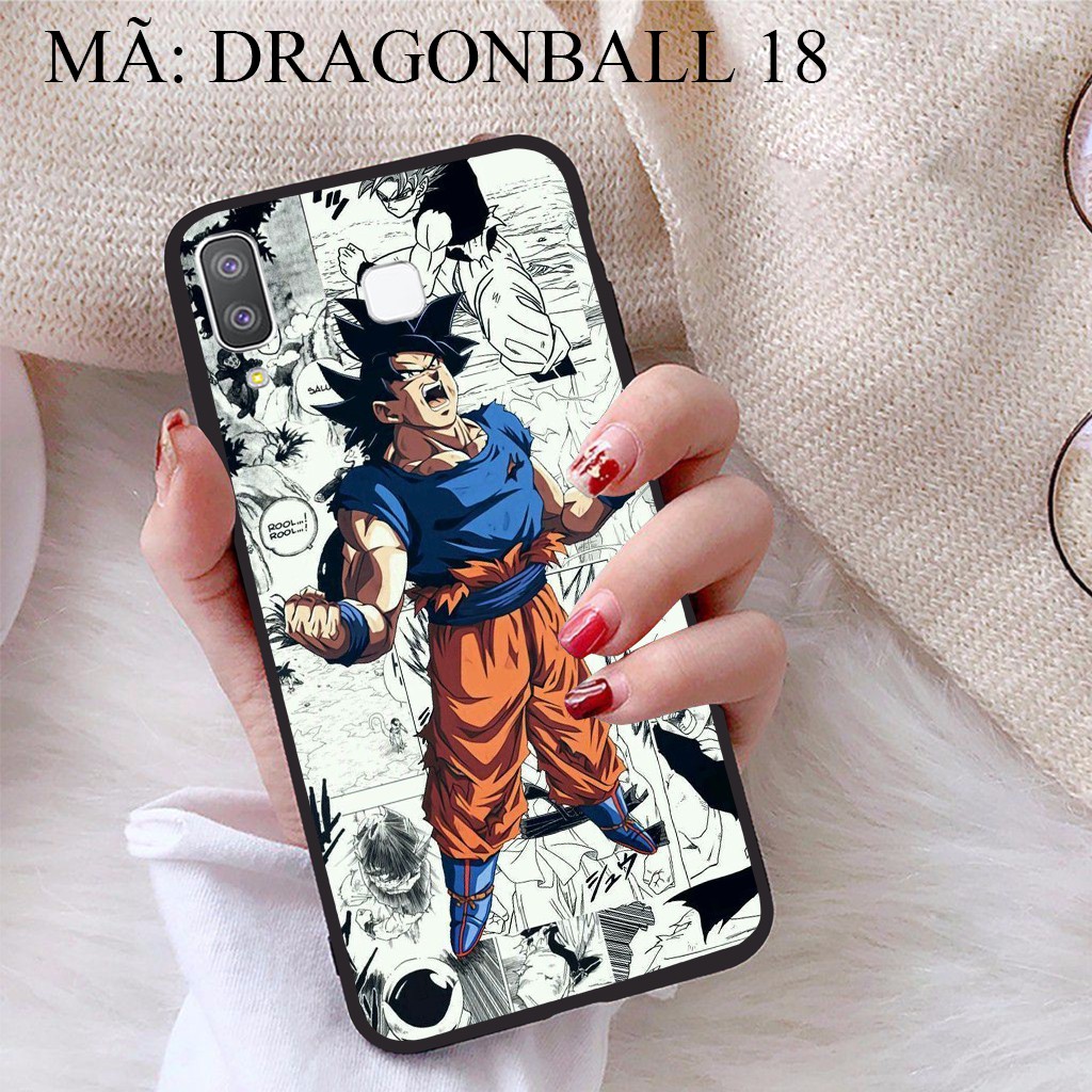 Ốp lưng Samsung A8 Star viền dẻo TPU BST Dragon Ball