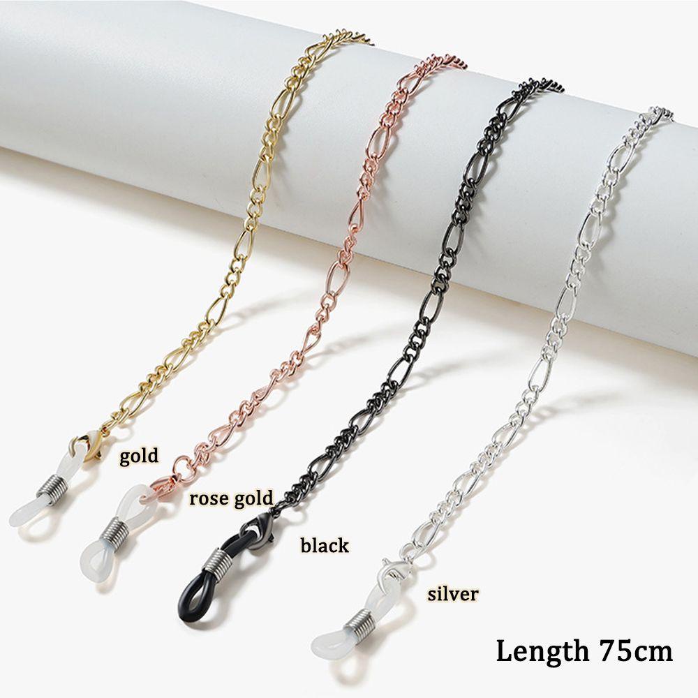 WONDER Dây Xích Kim Loại Giữ Mắt Kính Đeo Cổ Unisex