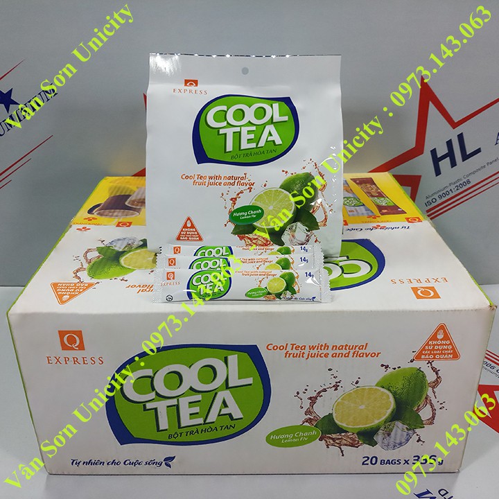 Trà Chanh Trần Quang bịch 336g (24 gói dài * 14g)