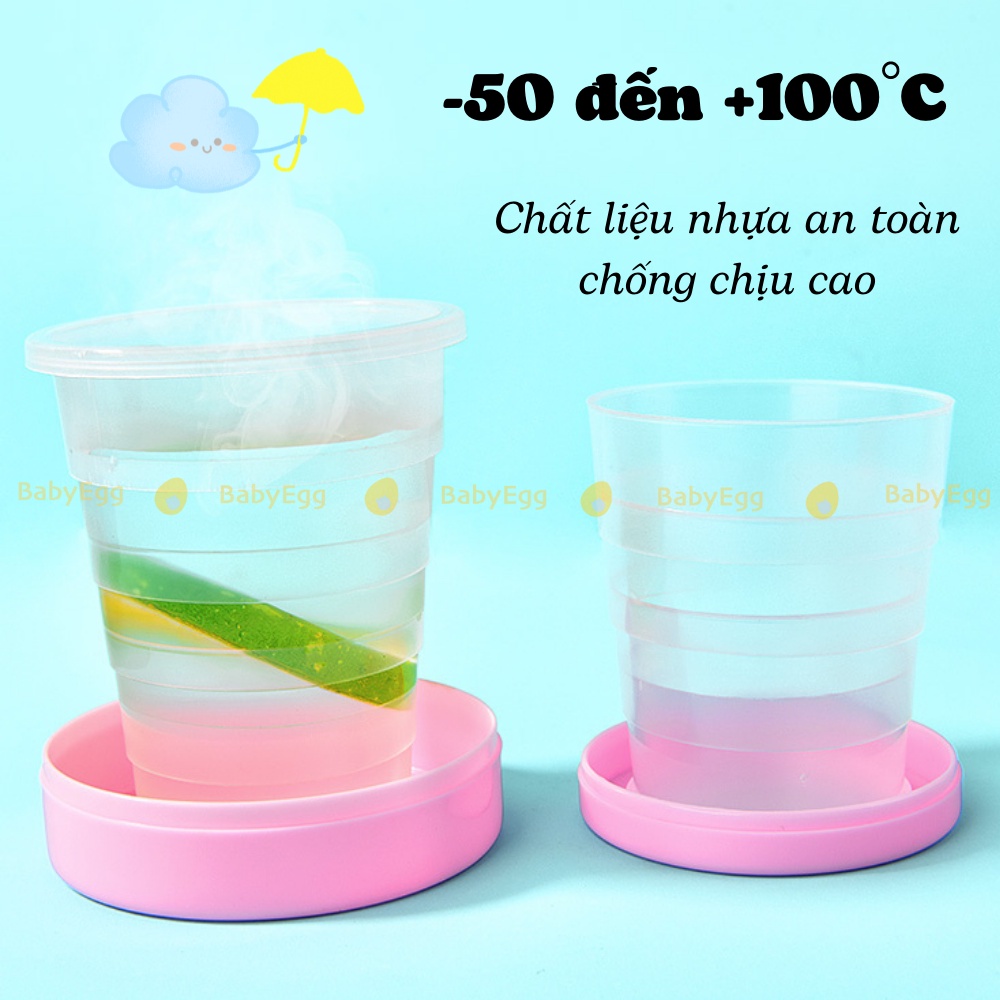 Cốc uống nước cá nhân gấp gọn