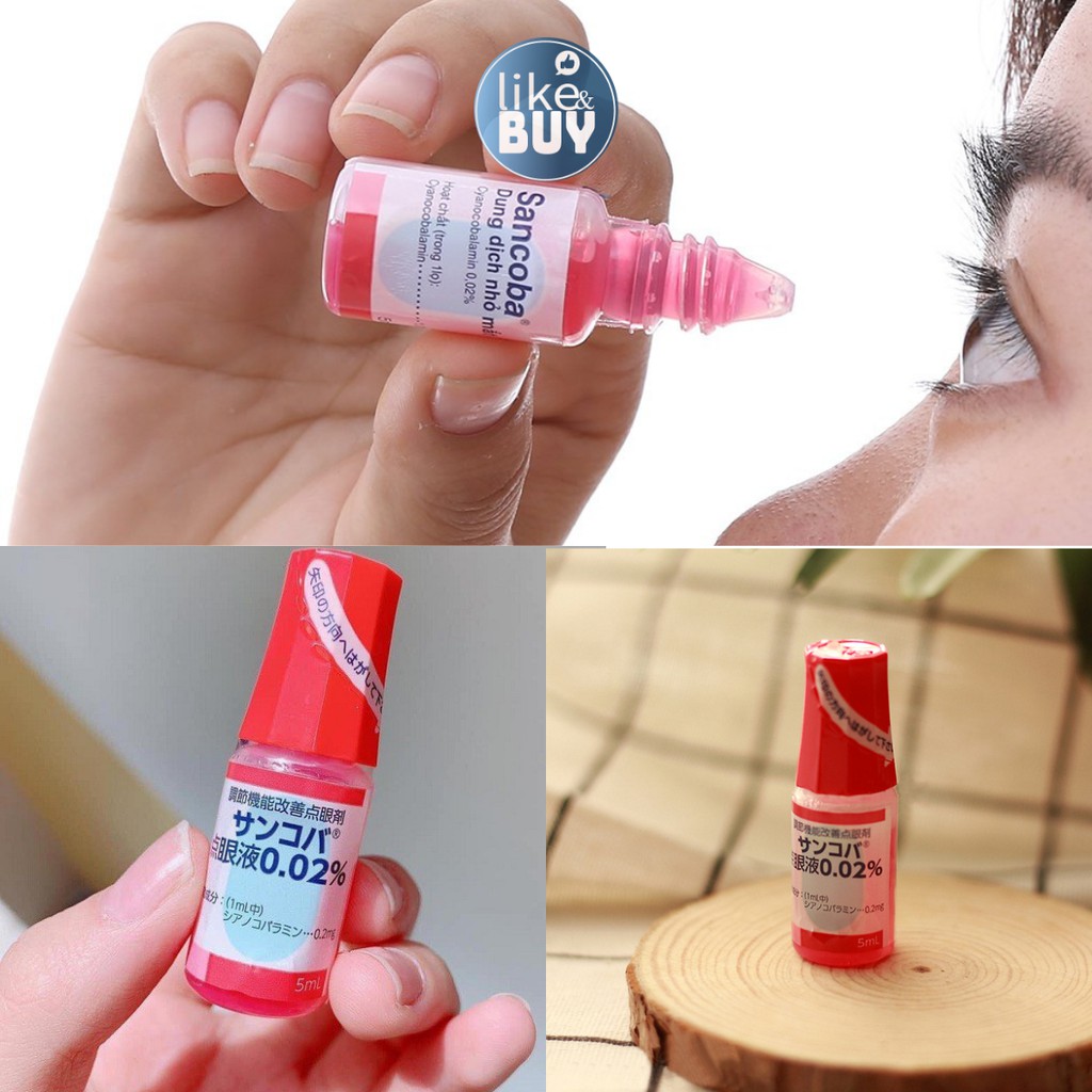 Sancoba Nhật, nước nhỏ mắt cận hỗ trợ chống cận, giảm cận thị - hàng nội địa LikeandBuy | BigBuy360 - bigbuy360.vn