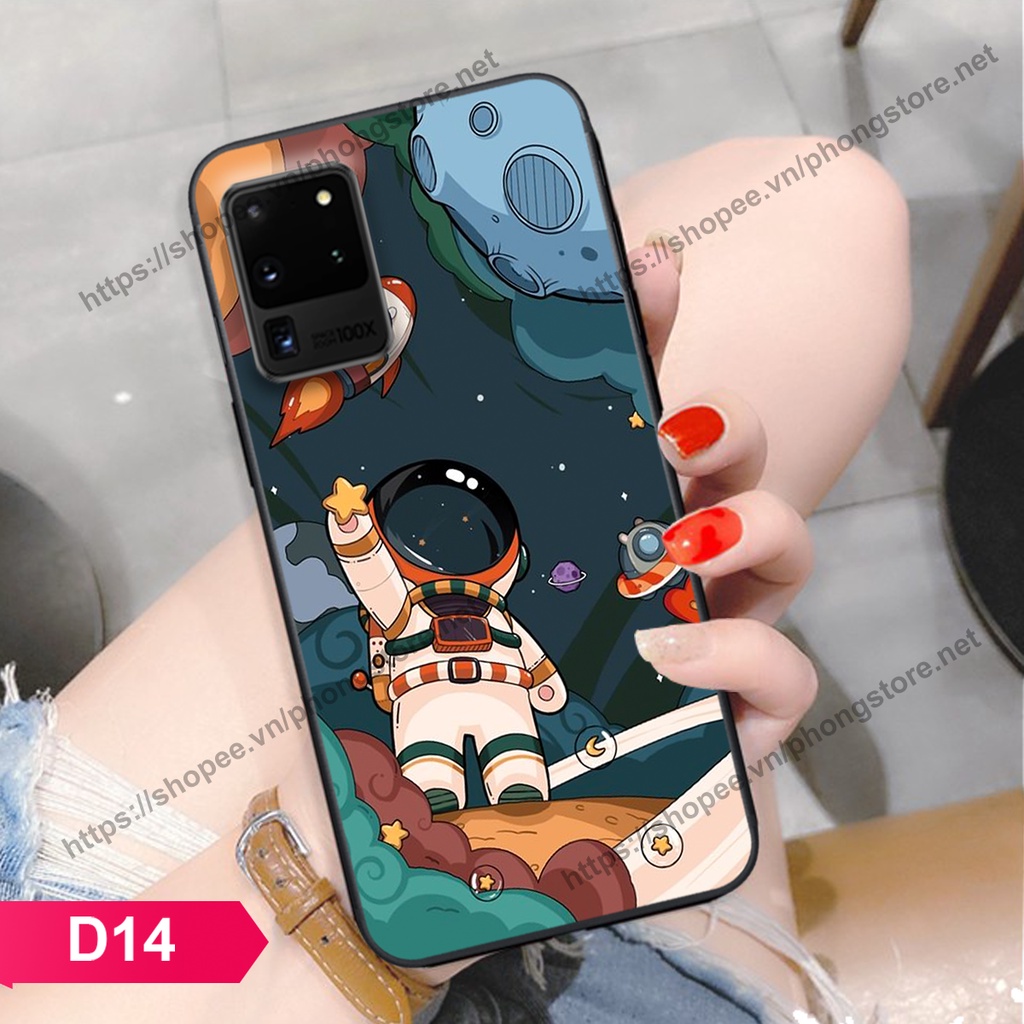 Ốp lưng Samsung S20 / S20 Plus / S20+ / S20 FE / S20 Ultra vũ trụ phi hành gia cực hot siêu cute-rẻ-bền