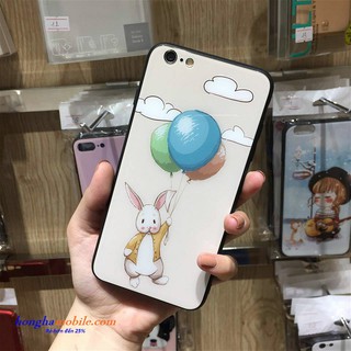 Ốp lưng mặt kính cường lực Iphone 6P/6SP