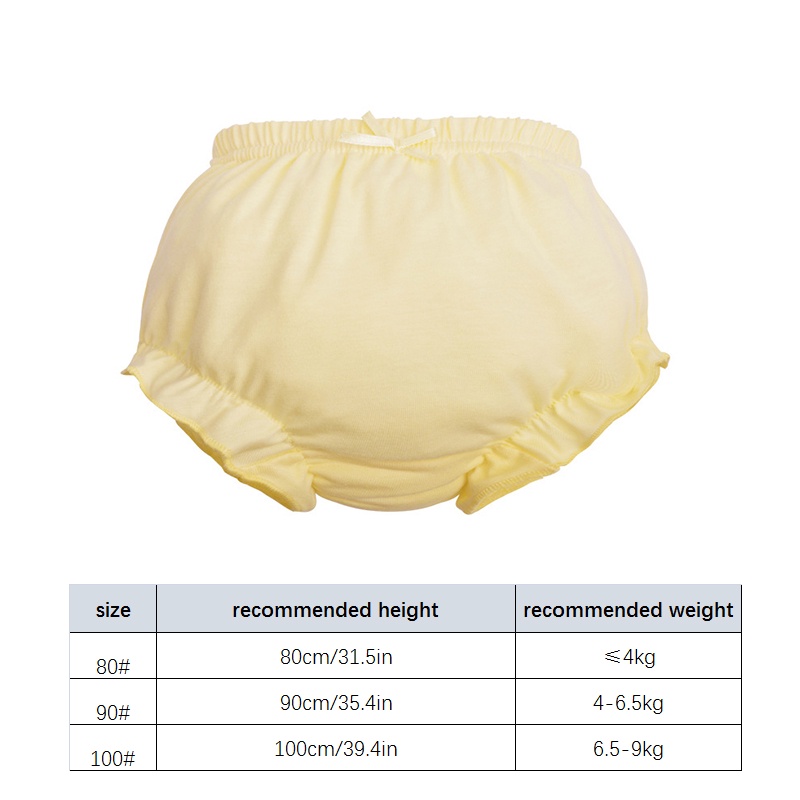 Quần Tã Vải Cotton Thắt Nơ In Họa Tiết Chấm Bi Có Thể Tái Sử Dụng Cho Bé Gái