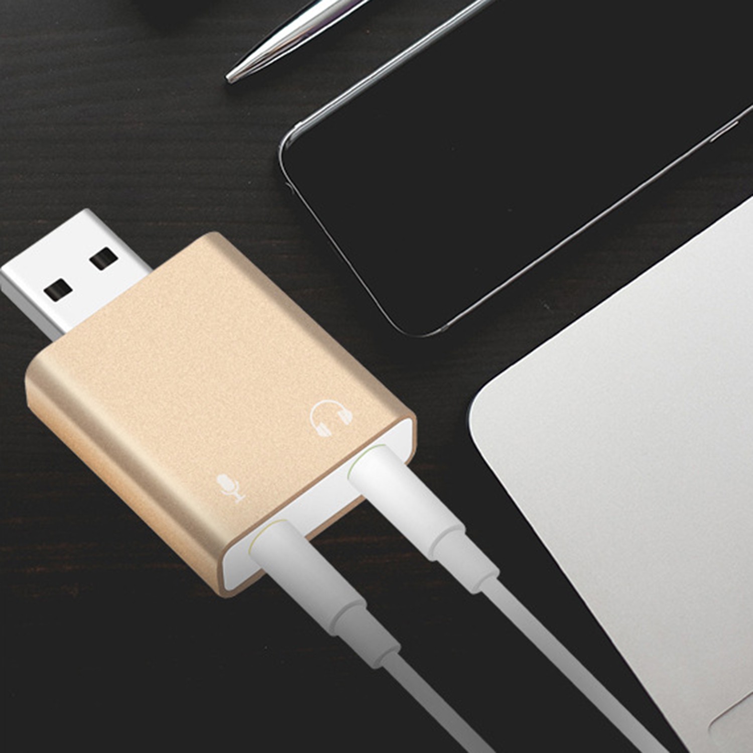 Usb Chuyển Đổi Âm Thanh Tai Nghe | BigBuy360 - bigbuy360.vn