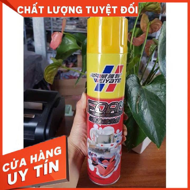 [XẢ KHO+FREE SHIP] Bình xịt làm sạch đồ da, đệm ghế xô pha, oto...