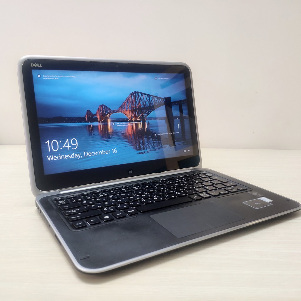 Laptop cảm ứng xoay 360 DELL XPS12 9Q33 12.5 inch Core i7-4510U 8GB RAM 128GB SSD siêu mạnh mẽ - màn hình lỗi nhẹ | BigBuy360 - bigbuy360.vn