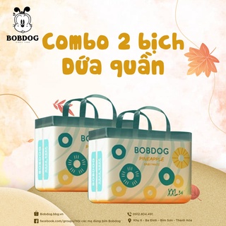 ⚡combo 2 bịch⚡ tã dứa quần bobdog size l36/xl36/xxl34/xxxl32 miếng/bịch