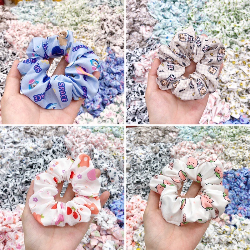 Scrunchies mix mẫu