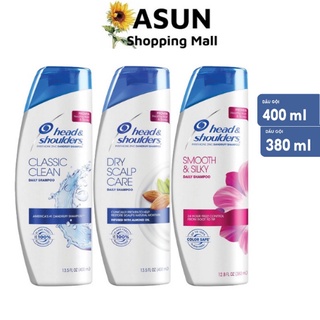 Dầu Gội Head & Shoulders Giảm Gàu, Sạch Sâu, Dưỡng Ẩm Female Shampoo(380ml/400ml)
