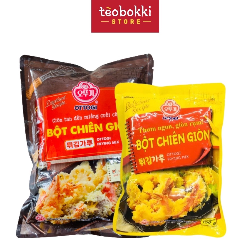 Bột chiên giòn Ottogi 150g, 500g