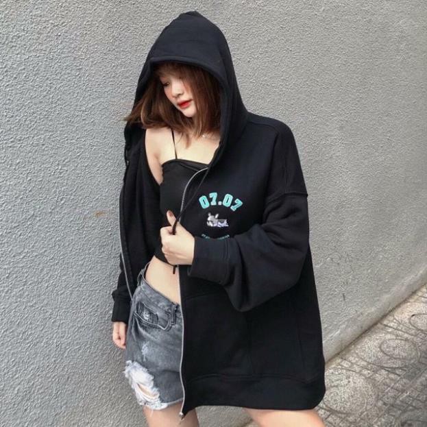 [Mã SRJULY1215 giảm 20K đơn 50K] (HÀNG SHOP) Áo Khoác Hoodie 07 07 SE.VEN.ZIA Unisex [KÈM ẢNH THẬT+VIDEO] | WebRaoVat - webraovat.net.vn