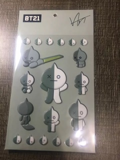 Sticker nổi 3D BT21
