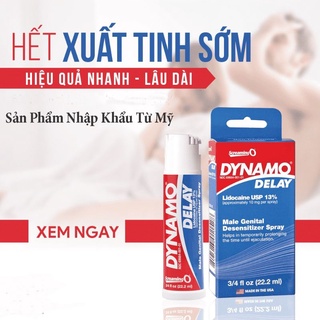 Chai xịt Dynamo Delay chống xuất tinh sớm kéo dài thời gian cho Nam 22ml