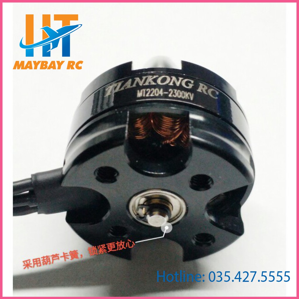 [Mã LIFEXANH03 giảm 10% đơn 500K] Động Cơ Máy Bay Mô Hình 3 Pha TINGKONGRC 2204/2300KV