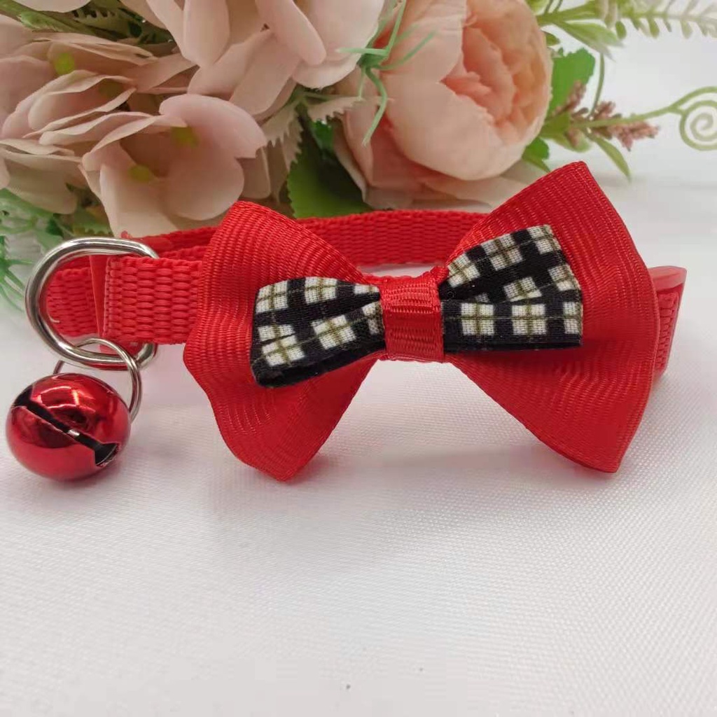 Vòng cổ kèm chuông nhỏ cho chó mèo