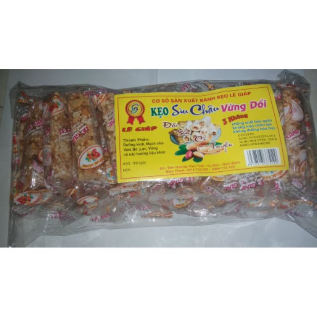 Kẹo lạc 500g (loại đặc biệt) đặc sản phủ giày