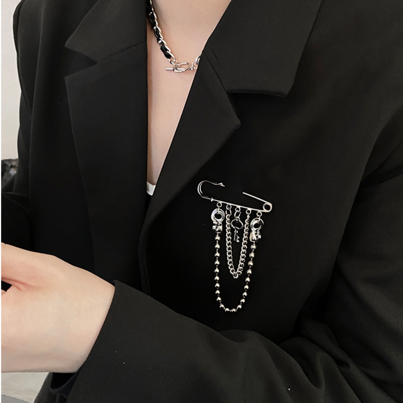 Trâm Cài Áo Hình Bông Hoa Đính Đá Sang Trọng