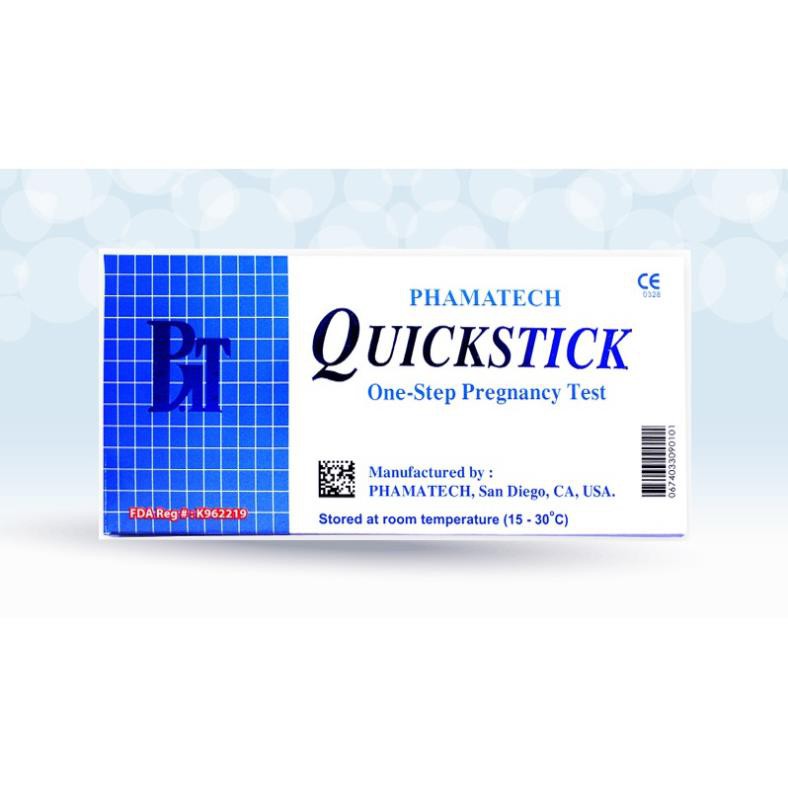 Que Thử Thai Quickstick - độ tin cậy lên đến 99%