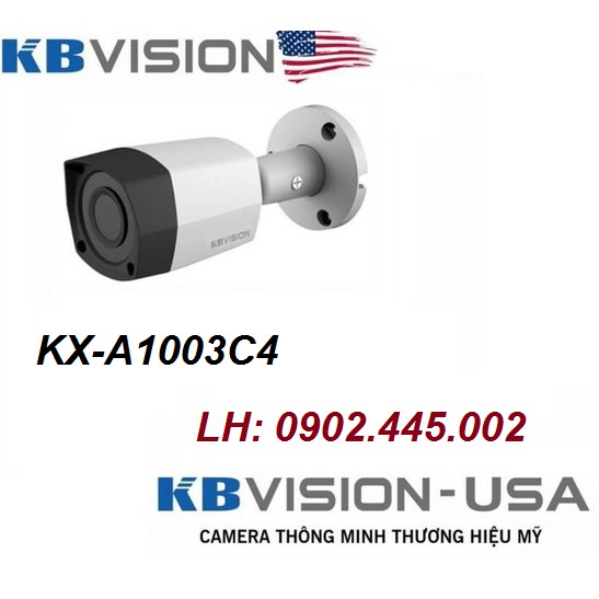 Camera 4 in 1 (CVI, TVI,AHD,Analog) KX-A1003C4