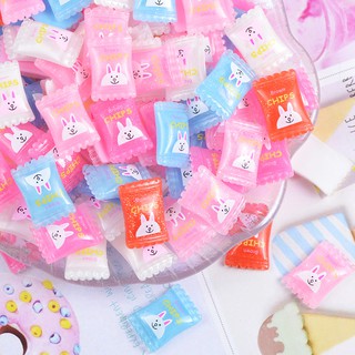 Charm kẹo chips gấu thỏ