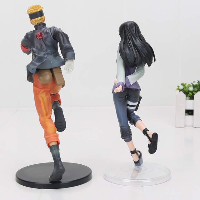 Có sẵn  Set 2 Mô hình NARUTO + HYUGA HINATA  2 kiểu chọn lựa