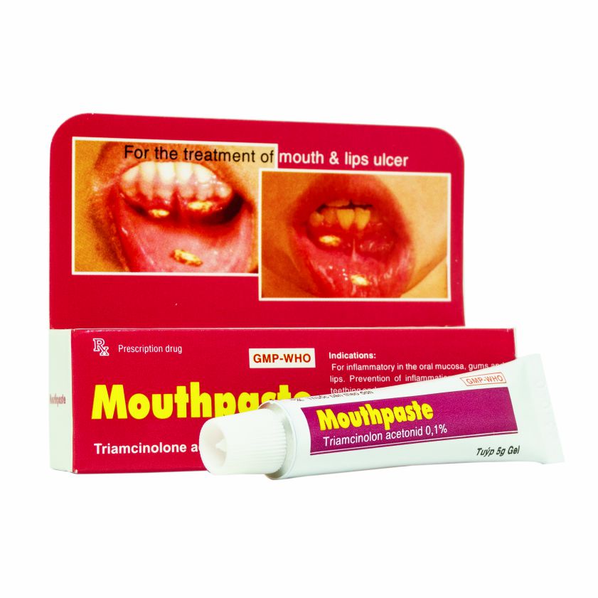 Mouthpaste 5g - Kem Bôi Nhiệt Miệng | Lotuspharma