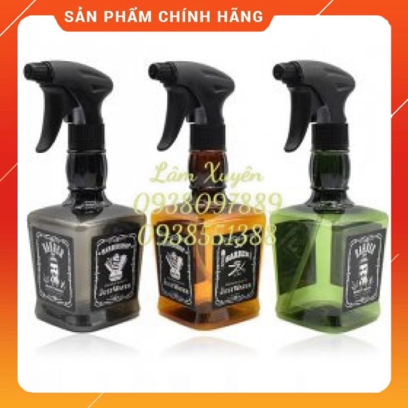 ⚡FREESHIP⚡ Bình xịt nước cắt tóc mẫu Baber mini cầm tay, nhựa cao cấp dạng vòi phun sương nhỏ thích hợp cả nam nữ