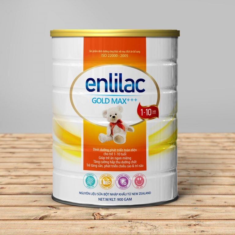 Combo 3 hộp Sữa bột Enlilac Gold Max+++ 900g tặng kèm 1 hộp 400g