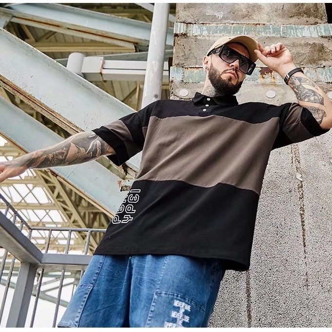 Áo polo Size Lớn M-8XL Dáng Rộng Cho Nam