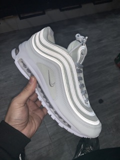 < VIDEO + ẢNH THẬT > GIÀY SNEAKER MAX TRẮNG PHẢN QUANG