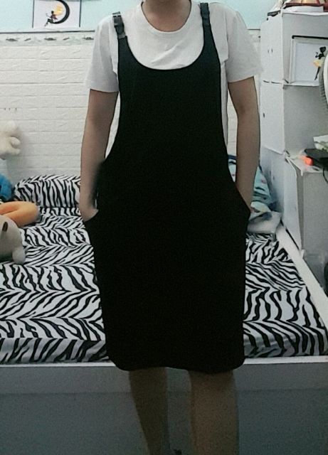 Set Yếm váy dài size L kèm áo