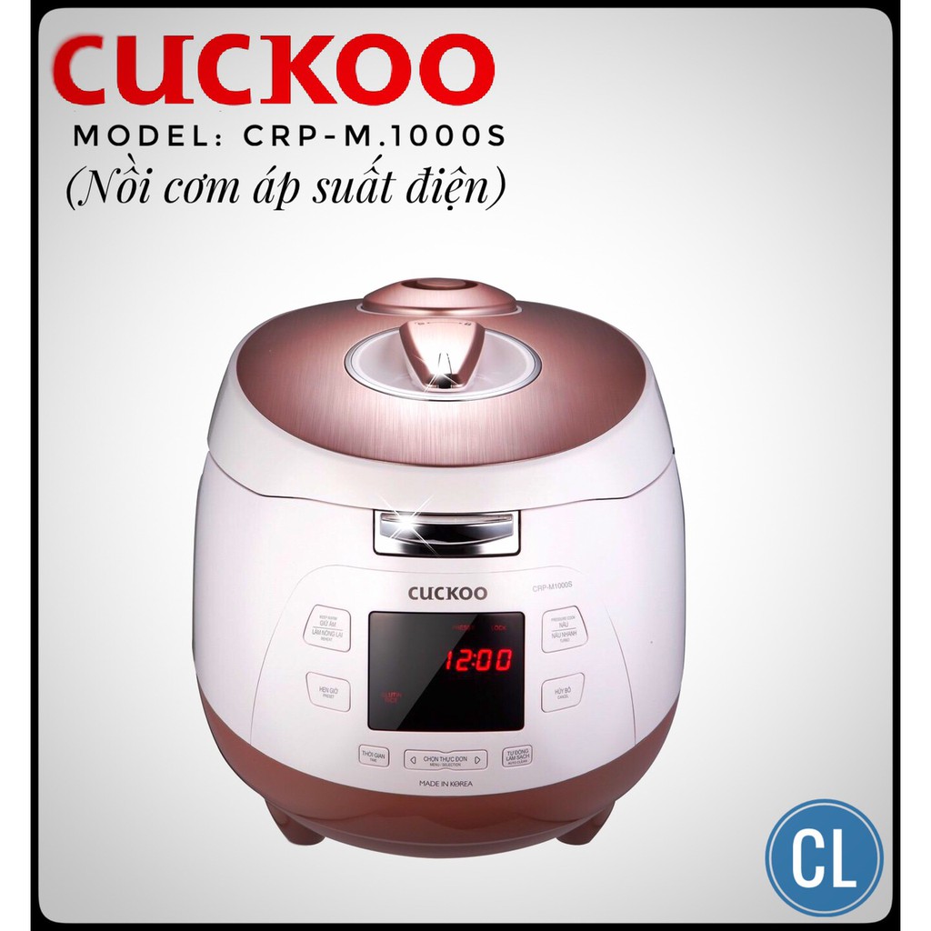 Nồi cơm áp suất điện tử Cuckoo CRP-M1000S chính hãng