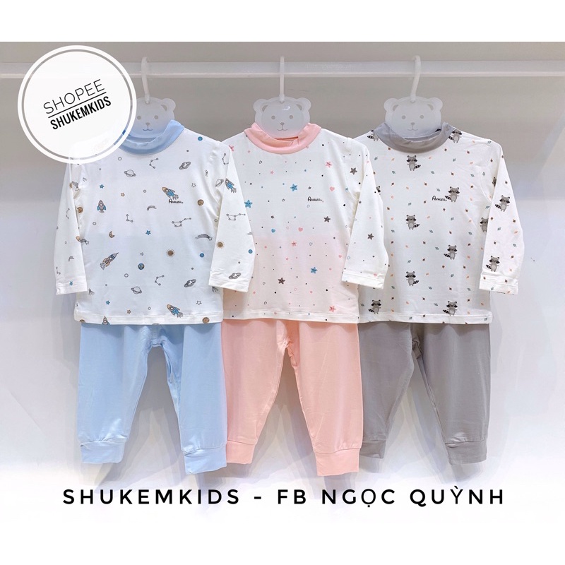 AVALER. Bộ dài, cộc sợi tre hoạ tiết trai gáii