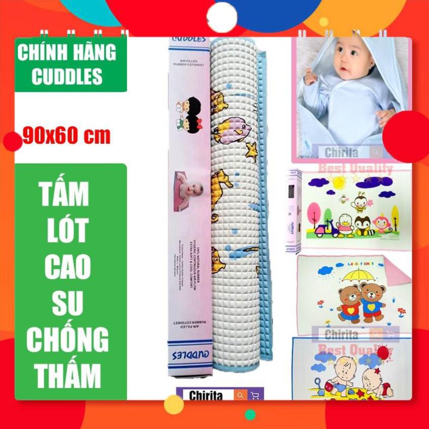 Miếng Lót Chống Thấm Cho Bé - Tấm Nệm Cao Su Cho Bé - Cuddles Malaysia