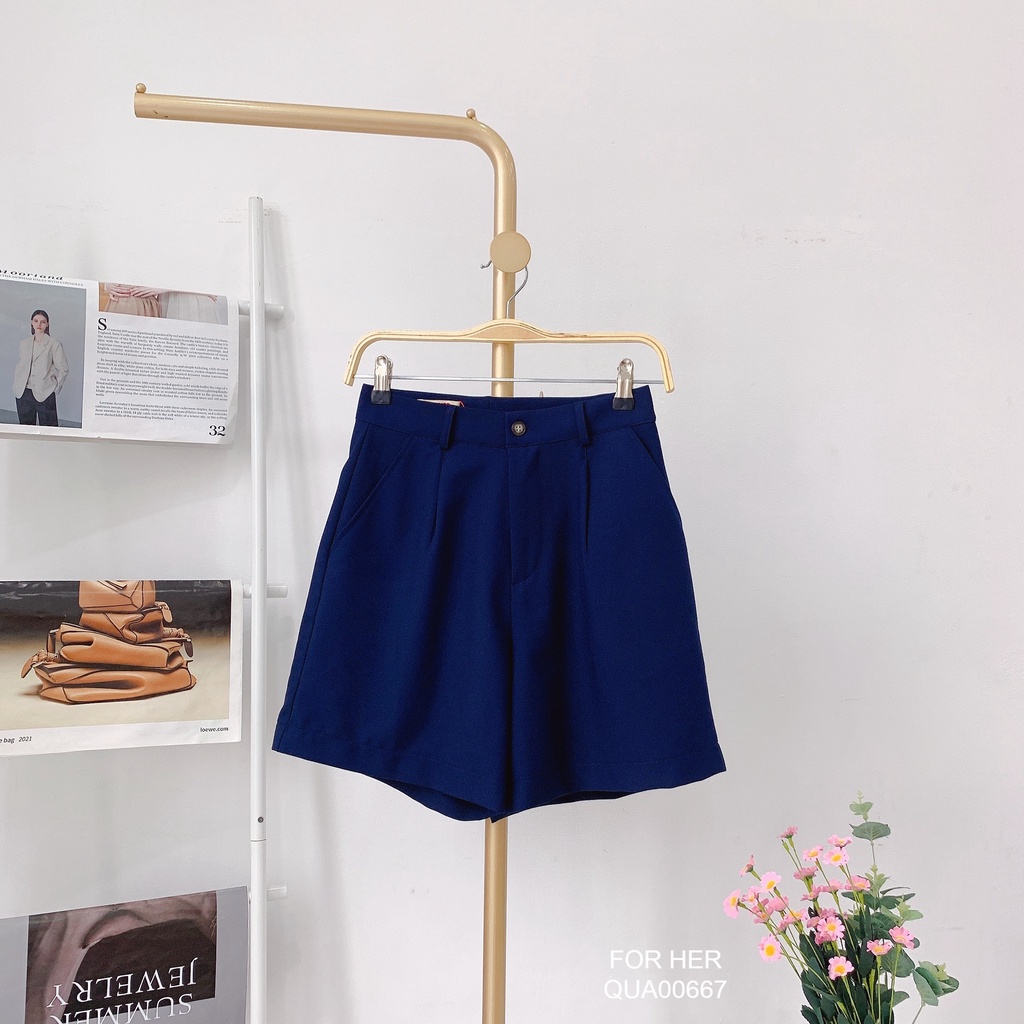 Quần short cài nút QUA0066