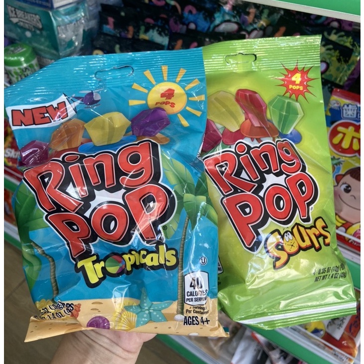 Kẹo nhẫn tuổi thơ Ring Pop Mỹ