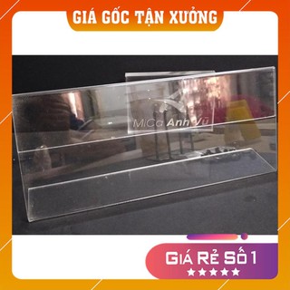 [Giá Gốc Tận Xưởng] Bộ 5 Kệ mica chữ L cỡ 15x8 cm ( kệ chức danh)