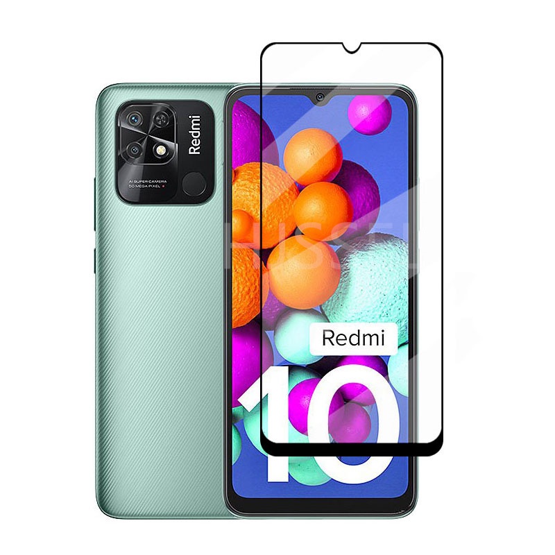 Set 2 Kính Cường Lực Bảo Vệ Màn Hình Điện Thoại Redmi 10C Redmi 10A Note 11s 11 9 9A 9C