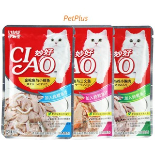 Thức ăn cho mèo - Pate ciao mix 6 vị (60gr)