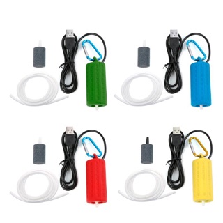 Máy sục oxi siêu ÊM cho bể cá có cáp USB